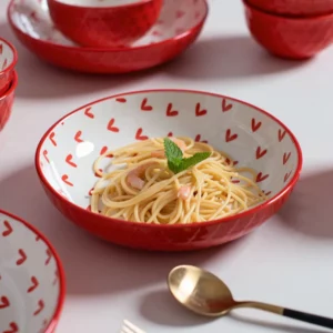 Nordic Dinner Plates Set Tableware Bowl Set Household Ceramic Tableware Dinnerware Set Bowl Plate Soup Bowl Set Kitchen Supplies - Image 3