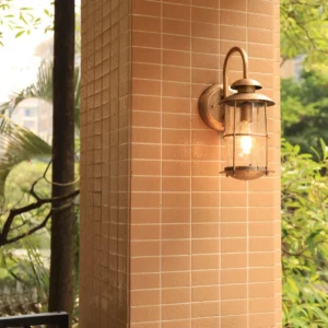 Vintage Wall Lamp E27 Bulb Sconce Light Fixtures Black Bronze LED Wall Lights Outdoor Porch House Home Yard Garden Lighting - Image 4