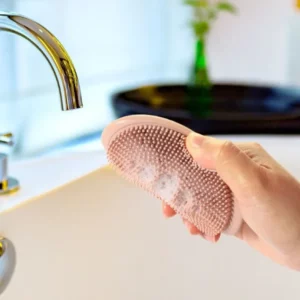 Silicone Soap Dish Creative Shower Dish Drain Plate Bathroom Soap Holder Soap Box Sponge Holder Punch-free High Quality - Image 2