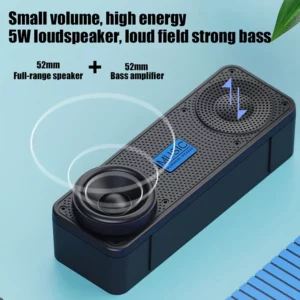 S18 Wireless Creative Bluetooth Smart Speaker Mobile Phone Audio Computer Subwoofer Outdoor Convenient Radio - Image 2