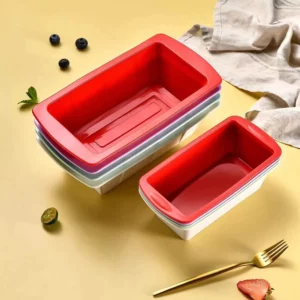 Household Rectangular 1Pcs Silicone Mold Candy Toast Mould Easter Bread DIY Kitchen Supplies Cake Bakeware Pan Baking Tools - Image 2