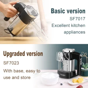 Food Mixer 500W Electric Whisk Kitchen Hand Blender Cuisine Appliances For Cream Sweets Bakery Cake Egg Beater Mixer Sonifer - Image 6