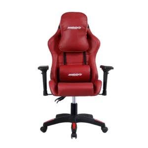 Pink gaming chair for girls computer chair height adjustable comfortable office chair with headrest lumbar pillow Swivel Chair - Image 6