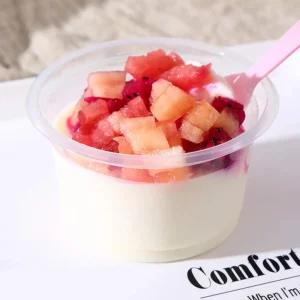 50/100Pcs 250ML Disposable Salad Cup Transparent Plastic Dessert Cups Bowls Container with Dome/Flat Lids for Ice Cream Cupcake - Image 5