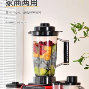 Commercial Blender 3L 3in1 Multifunctional Juicer Smoothie Maker Ice Crusher Food Processor Meat Grinder - Image 2