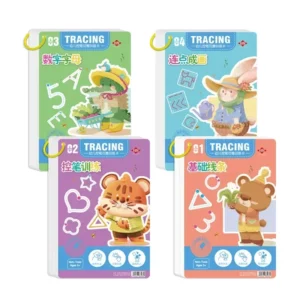 Magical Tracing Workbook Educational Montessori Books for Children Pen Control Training Reusable Calligraphy Copybook for Kids - Image 6