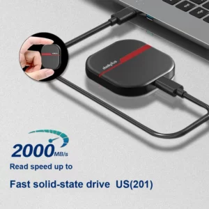 Lenovo thinkplus 512GB 1TB 2TB Type-C Mobile solid-state drive PSSD Read speed up to 2000MB/s External Hard Drive USB3.2 Gen 2 - Image 6