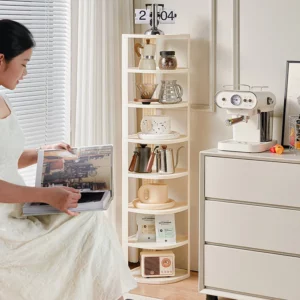 Cream Style Multi-layer Shoe Rack Ome Entrance Shoe Shelf Popular Dormitory Shoe Cabinet Large Capacity Corner Storage Hanger - Image 6