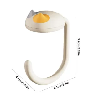 Cute Cat Tail Purse Hook Portable Multifunctional Table Purse Bag Hooks for Home School Saving Space - Image 6