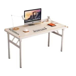 Foldable Desktop Computer Desk Household Rectangular Table Simple Student Writing Table - Image 6