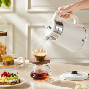 1.8L Electric Kettle Household Thermostatic Kettle Automatic Heat Preservation Teapot 304 Stainless Steel Liner Health Pot 220V - Image 3