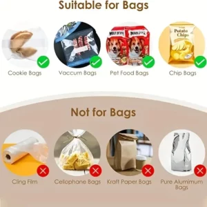 Mini Heat Bag Sealing Machine Package Sealer Bags Thermal Plastic Food Bag Closure Portable Sealer Packing Kitchen Accessories - Image 5