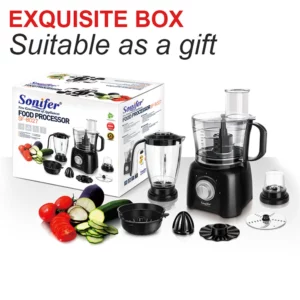5 in 1 Stand Blender&Meat Grinder&Juicer&Grinding 400W Stainless Steel Kitchen Mixer Fruit Food Processor Ice Smoothies Sonifer - Image 5