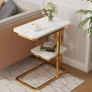 Nordic Nightstand Bedside Table Modern Small Coffee Table Living Room or Bedroom Corner Table Simple Furniture Decor - Image 1