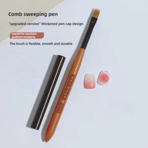 Gradient Nail Art Brush Acrylic Nail Ombre Pen DIY UV Gel Brushes Painting Drawing Flowers Nails Brush Manicure Tools for Salon - Image 6