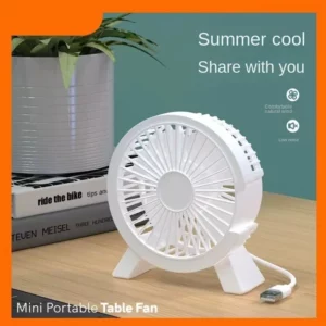 Electric Mini Fan Portable Cooling for Laptops Silent Usb Fan for Home Office outdoor Desktop Cooler Camping Air Mini Appliances - Image 3
