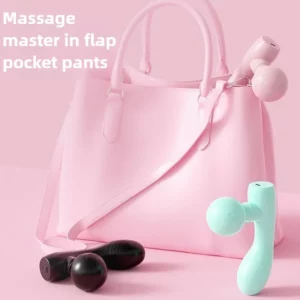 New Mini Fascia Gun Vibrating Fast Rechargeable Dual Head Both Portable Mini Muscle Relaxation Full Body Universal Fascia Gun - Image 5