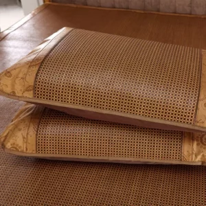 Summer cool Bamboo rattan pillow cover high quality adult health care 48x72 cm pillows Cover Neck guard - Image 3