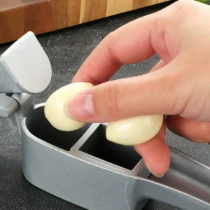 2 In 1 Multifunctional Garlic Press Garlic Slicer Zinc Alloy Manual Kitchen Gadget and Accessories Gadgets for Home - Image 4
