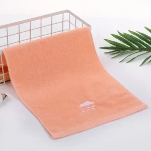 50CM*25CM Towels Baby Face Towel Soft Embroidered Absorbent Cotton Bath Towels for Newborn Kids Handkerchief Shower Stuff - Image 5
