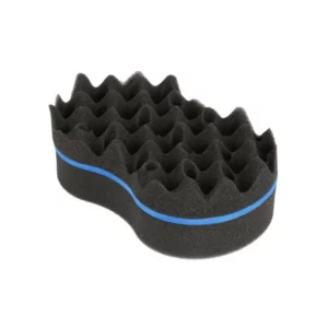 Curly Hair Styling Sponge Brush Double Sided Sponge Brushes Multi-holes Side Braid Twist Hair Curl Wave hair brush for Afico - Image 3