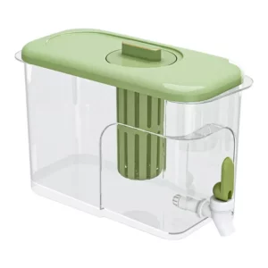 Drink Container for Home 4 Liter Water Bottle Water Bottle with Faucet Fruit Teapot Beverage Container for Home Bar Kitchen - Image 2