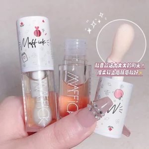 Make Up Korean Beauty Cosmetics Lip Ink Gloss Labial Lips Moisturizer Jelly Lipstick Bright Oil Moisturizing Balm Big Lip Brush - Image 6