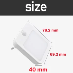 Motion Sensor LED Night Lights EU Plug Dimmable Cabinet Light for Baby Bedside Bedroom Corridor Wireless Night Lamp Lighting - Image 6