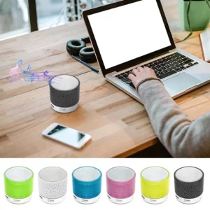 Bluetooth Mini Speaker Wireless Speaker Colorful LED TF Card USB Subwoofer Portable MP3 Music Sound Column For Laptop Cell Phone - Image 2