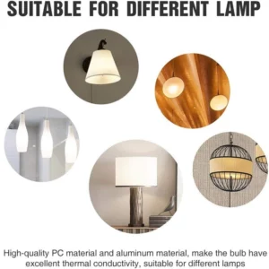 E27 Emergency LED Lamp Bulbs 7W 9W 12W 15W Rechargeable High Brightness Light Bulb Outdoor Camping Fishing Portable Lamps - Image 5