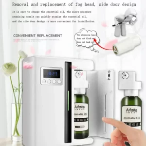 Room Fragrance Diffuser Wall Mounted Hotel Air Freshener Bluetooth Essential Oils Diffuser Built-in Fan Electric Smell For Home - Image 5
