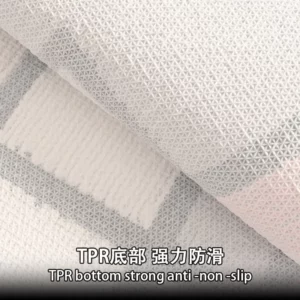 Simple Thicken Large Capacity Absorbent Water Bathroom Mat Flocked Quick-drying Anti-slip Bath Rug Soft Bathtub Side Carpet Mats - Image 5