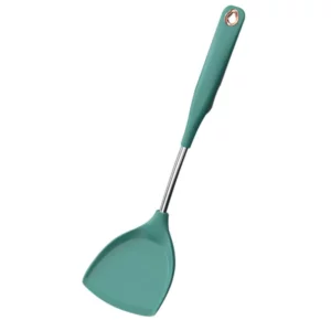 Silicone Spatula Kitchen Five-piece Set Food-grade Stainless Steel Spoon High Temperature Resistant Silicone Spatula - Image 2