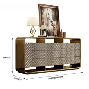 Luxury Fashion Morden Living Room Cabinets Display Storage Drawers Organizer Showcase Cabinet Home Cupboard Vitrine Furniture - Image 5