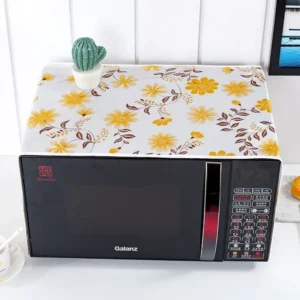 35*100cm Microwave Oven Dust Cover Dustproof Satin Storage Bag Dust Cloth Household Printed Cover Modern Top Cover Cloth - Image 6
