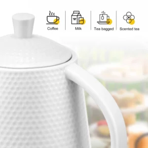 1.7L Electric Kettle Cordless Ceramic Kettle Household Kitchen Quick Heating Electric Boiling Tea Pot Sonifer - Image 2