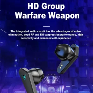 NEW AIR X15 Earphones Bluetooth Wireless Gamer Headphones 65ms Low Latency Earbuds fone Gamer Headset Gamer With Mic Handfree - Image 3