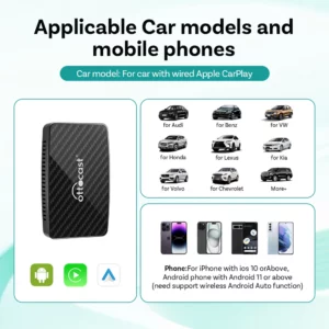 Ottocast Android Ai Box Wireless CarPlay Android Auto Adapter Built in Youtube Netflix Tik Tok IPTV for Car with Wired Carplay - Image 3
