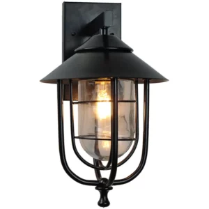 American Retro Iron Balcony Lamp Waterproof Outdoor Wall Lamp Industrial Style Nordic Creative Bar Cafe Aisle Stair Wall Lights - Image 4
