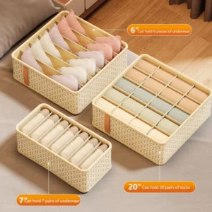 Underwear Organizer Storage Box Cabinets Drawers Organizer Bra Socks Storage Box Wardrobe Clothes Organizer Closet Organizer - Image 3