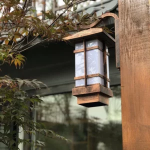 New Chinese Style Outdoor Wall Lamp Villa Outdoor Waterproof Lamps Aluminum Retro Balcony Simple Roof Terrace Wall Lamp - Image 6
