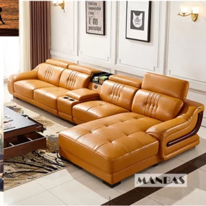 Linlamlim Premium Italian Genuine Leather Sofa Set Big Sectional Couch Living Room Sofas With Adjustable Headrest Home Furniture - Image 2