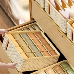 Underwear Organizer Storage Box Cabinets Drawers Organizer Bra Socks Storage Box Wardrobe Clothes Organizer Closet Organizer - Image 4
