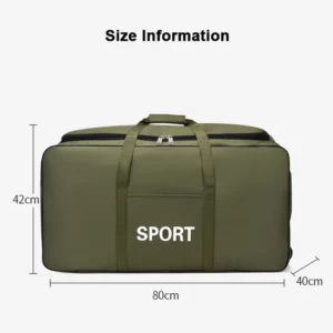 600D Camouflage Luggage Moving Big Bag Thick Waterproof Oxford Cloth Moving Artifact Large Storage Men's Travel Bags Duffle Bag - Image 6