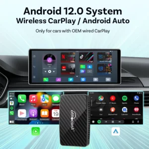 Ottocast Android Ai Box Wireless CarPlay Android Auto Adapter Built in Youtube Netflix Tik Tok IPTV for Car with Wired Carplay - Image 4