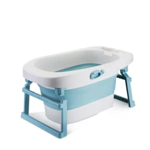 Extra Large Baby Folding Bathtub Baby Bathtub Swimming Newborn Baby Bathtub Baby Bathtub Can Sit and Lie - Image 5
