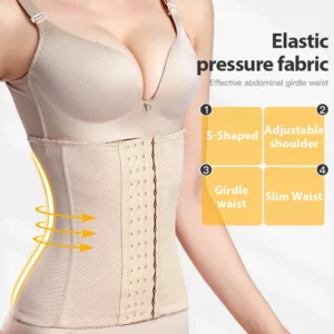 Hot Women Slimming Waist Trainer Belt Shapewear Tummy Control Belly Cincher Body Shaper Fat Compression Girdles Faja Firm Corset - Image 3