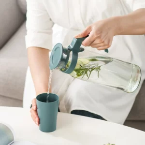 Glass Water Kettles Large Capacity with Lid and Handle Juice Tea Milk Kettles Pitcher Distributeur Beverage Dispenser Water Pot - Image 4
