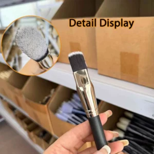 Angled Liquid Powder Contour Makeup Brushes Cream Blush Liquid Foundation Blending Brush Angled Professional Beauty Tools - Image 6