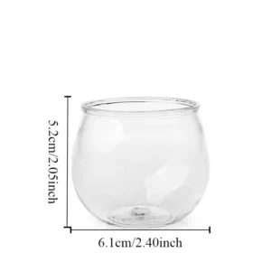 20pcs Round Mousse Cups Round Honey Pot Shape Pudding Cups Jelly Tiramisu Yogurt Baking Appetizer Summer Milk Ice Birthday Party - Image 2